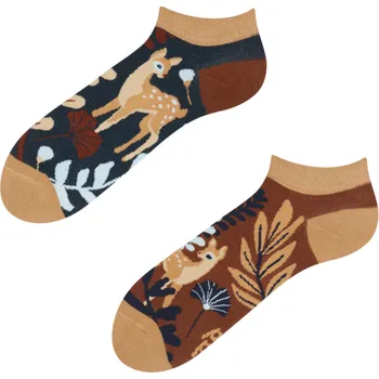 Dámské ponožky Veselé kotníkové ponožky Srnka