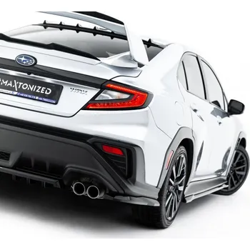Auto-moto Splittery zadní boční Subaru WRX STI Mk2 černý lesklý plast