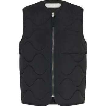 Arket Pánská Prošívaná Vesta, černá, 56