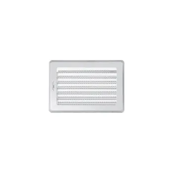 Větrací mřížka SOLID s uzavíratelnou žaluzií – bílá, rozměr mřížky 335 x 195 mm