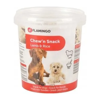 Pamlsek pro psa Flamingo Psí pamlsek Lamb & Rice 500 g