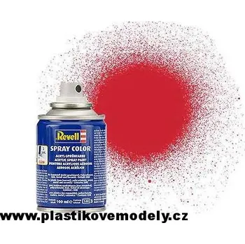 Modelářská barva Barva ve spreji - 34330 hedvábná ohnivě rudá (fiery red silk)(Revell 100ml)