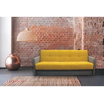 Pohovka FALCO Pohovka Marisa žlutá/šedá