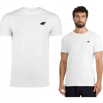 Pánská móda Pánské tričko s kulatý výstřihem 4F, velikost L