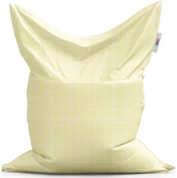 Sedací pytel Sablio Sedací vak Classic Žluté pletivo - 150x100 cm