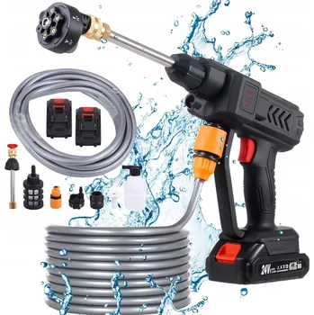 Vysokotlaký čistič AKUMULÁTOROVÁ TLAKOVÁ MYČKA SAMOSAJÍCÍ 38 BAR LI-ION PRO MYTÍ OKEN