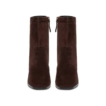 Dámské kozačky Gino Rossi dámské kotníkové boty EO-TINA-1746 hnědé