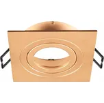 Kryt SLV zlatý rámeček pro vestavné svítidlo 75 mm IP20