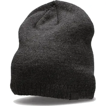 Čepice 4F zimní čepice beanie šedá, univerzální velikost