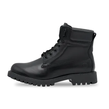 Pánská obuv Vasky Country Black - Pánské kožené kotníkové boty černé | česká výroba ze Zlína 43 EU