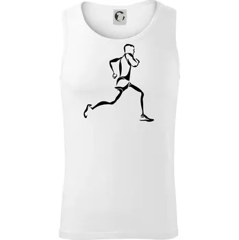 Běžec - Tílko pánské Core - 2XL ( Bílá )