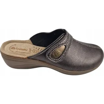 Dámská obuv Nazouváky kotníkové pantofle INBLU LY000080 šedé, velikost vel.