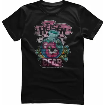 Pánské tričko Breaking Bad tričko, Heisen Bear Black, pánské S