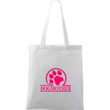 Dogmother - Taška bavlněná - 42 x 38 cm ( Bílá )