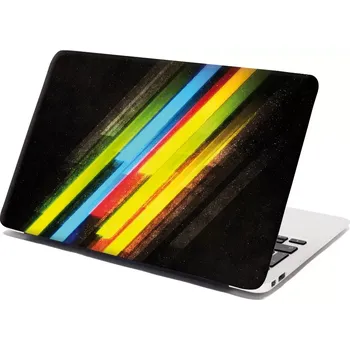 samolepka Sablio Samolepka na notebook Pruhová abstrakce - 29x20 cm