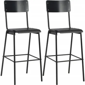 Barová židle Barová Židle GV1 černý 1,1 cm kovový