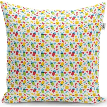 Polštář Sablio Polštář Dětské obrázky - 50x50 cm