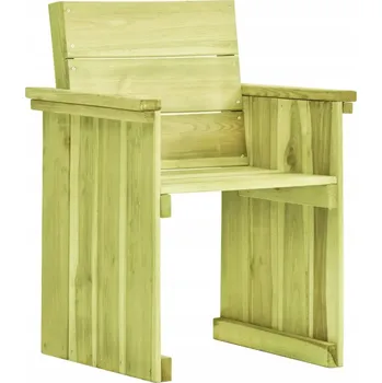 Zahradní nábytek Dřevěná Zahradní Židle Vintage, Borovice Impregnovaná, 60x58x86 cm