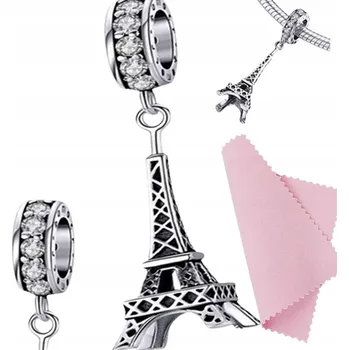 Přívěsek Věž EIFFELOVA Paříž miluji cestování přívěsek stříbro s925