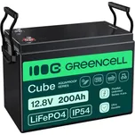 Green Cell Baterie LiFePO4 12,8V 200Ah Green Cell CUBE (2560Wh) Aquaproof Series