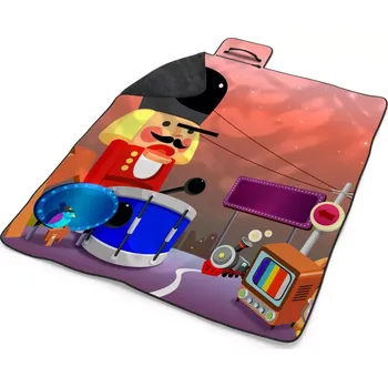 deka Sablio Plážová deka Bubeníček: 200x140 cm