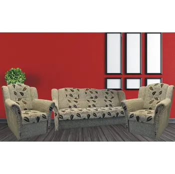 Sedací souprava FALCO Sedací souprava Krista 3+1+1 béžový list