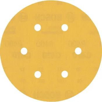 Brusný papír BOSCH Brusný papír EXPERT C470 s 6 otvory pro vibrační brusky 150 mm, G 400, 50 ks 2608900925 free_store_pickup