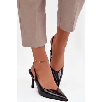 Dámské lodičky Boto Lakované lodičky na jehlovém podpatku Phelia Barva: Černá, Velikost: 36