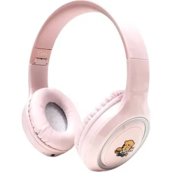 Sluchátka DeTech Bluetooth Sluchátka Gjby CA-044 - růžová