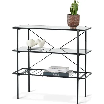 Konzolový stolek 650686 - Tchibo - Konzolový stolek - barva: černá