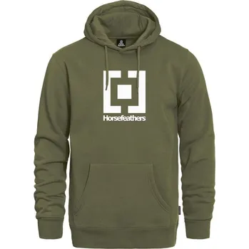Pánská mikina horsefeathers Pánská mikina leader sweatshirt loden green
