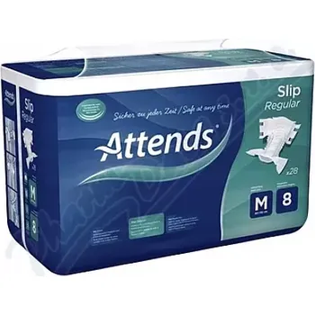 Inkontinenční vložka Kalhotky absorpční Attends Slip Regular 8 M 28ks
