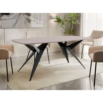 Nábytek Rozkladací stůl Zawire 160, Barva: černá / kašmír MIRJAN 5903211460333