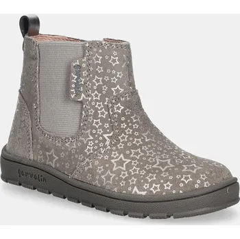 Chlapecké tenisky Dětské semišové kotníkové boty Garvalin 251500.25.27 šedá 09X, EUR 25