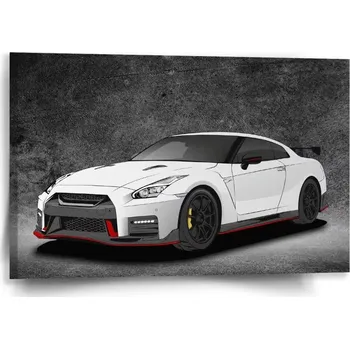 Obraz Sablio Obraz Nissan GTR 35 Šedý - 60x40 cm