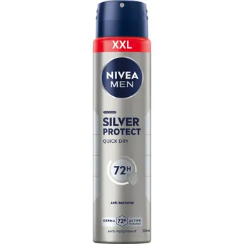 Nivea Men Silver Protect antiperspirant ve spreji pro muže, 250 ml