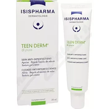 Lék na kožní problémy, vlasy a nehty ISISPHARMA Teen Derm a pure 30ml