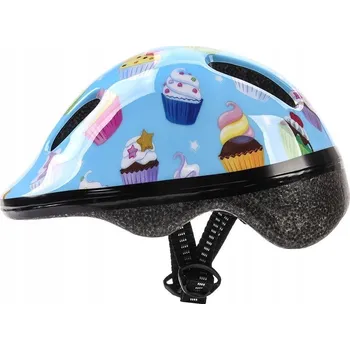 Cyklistická přilba Přilba na kolo, kolečkové brusle a koloběžku MUFFINS S 48-52cm