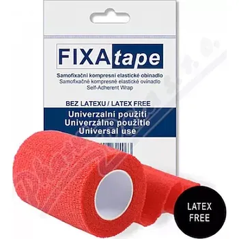 FIXAtape STRETCH samofix.obina.7.5x450cm červená