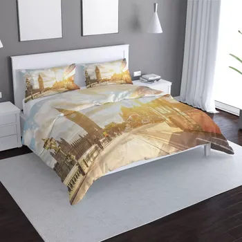 Povlečení Sablio Povlečení Londýn Big Ben - 140x200 / 90x70