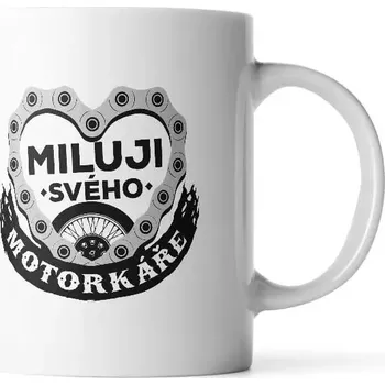 Sablio Hrnek Miluji svého motorkáře - 330 ml - standard