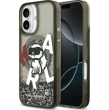 Pouzdro na mobilní telefon Zadní Kryt Karl Lagerfeld pro Apple iPhone 17 černé