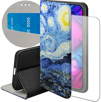 Pouzdro na mobilní telefon Flipové pouzdro Hello Case pro Samsung Galaxy A52 5G, modré