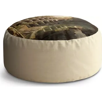 Taburet Sablio Taburet Circle Řím Koloseum Art: 38x48 cm