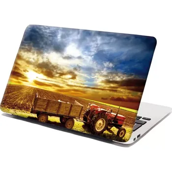 samolepka Sablio Samolepka na notebook Traktor s vlečkou - 29x20 cm
