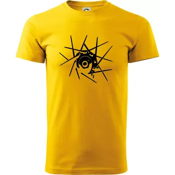 Pánské tričko Cyclo výplet - Triko extra velké (5-8XL) - 7XL ( Žlutá )