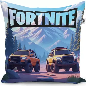 Polštář Sablio Polštář FORTNITE Off-road auta - 40x40 cm