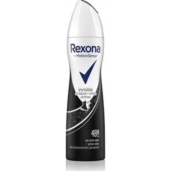 Antiperspirant pro ženy ve spreji Rexona Invisible Black & White 150 ml