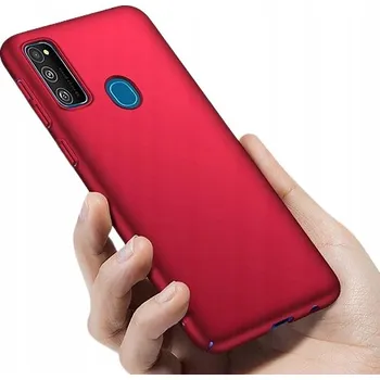Pouzdro na mobilní telefon Zadní Kryt Pskom pro Samsung Galaxy M21 červený