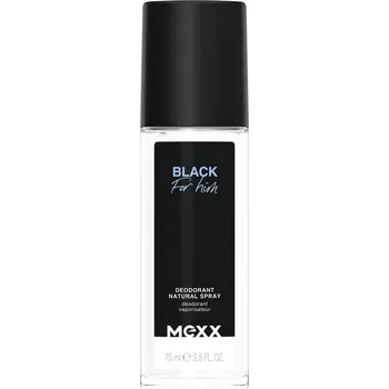MEXX Přírodní deodorant Black for Him 75 ml